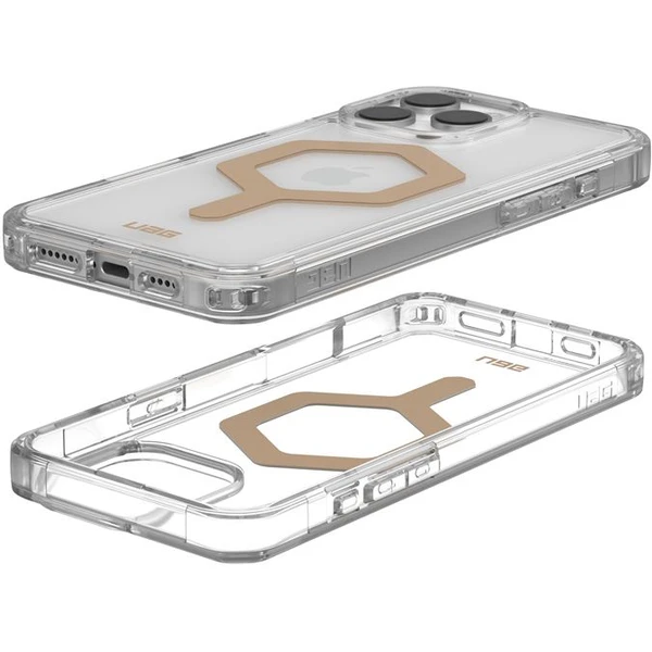 UAG Plyo Magsafe kryt iPhone 16 Pro Max biely/zlatý - Puzdra - Obrázok 8571b567786d4ef3b7d90b411b2693ab