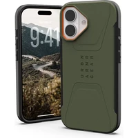 UAG Civilian Magsafe kryt iPhone 17 zelený/oranžový - Puzdra
