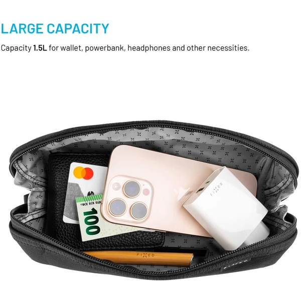 FIXED Camino Pack organizér, čierny - Organizéry - Obrázok 858465c838f941dbac12bbf54d9b859f