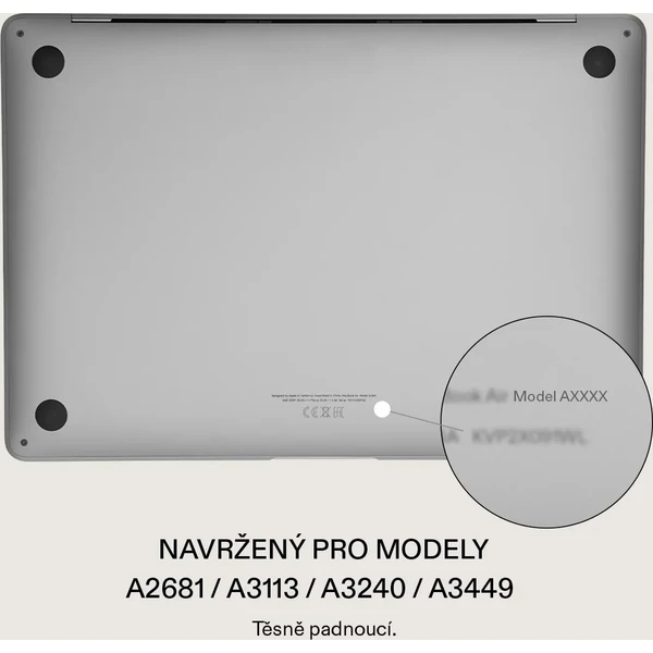 Burga puzdro pre MacBook Air 13,6" (2022–2026) Nocturnal - Puzdra - Obrázok 85887d66bad942078b1e23bd737ccfb6