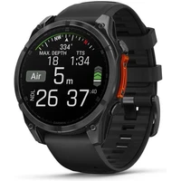 Garmin Fenix 8 AMOLED 47mm šedý/čierny remienok - Inteligentné hodinky