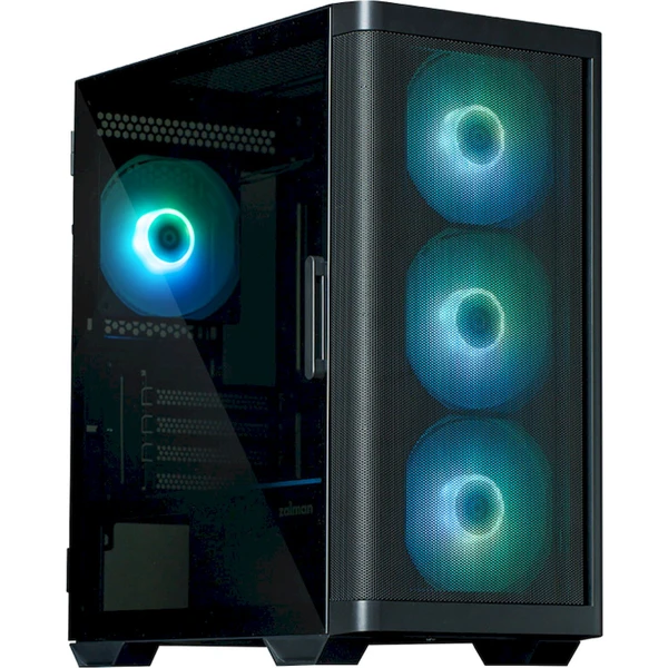 ZALMAN M4 čierna - Počítačové skrine - Obrázok 85U8000P01