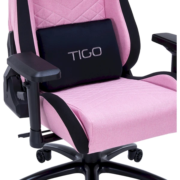 TIGO Witch herná stolička ružová/čierna - Stoličky - Obrázok 85UQ000K01