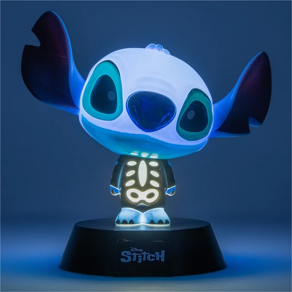 Lampička Paladone Icon Light Lilo & Stitch - Skeleton Stitch - Lampičky - Obrázok 85WI000K01