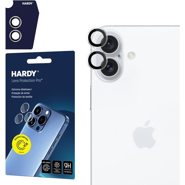 3mk HARDY Lens Protection Pro skla na fotoaparát Apple iPhone 17 číra
