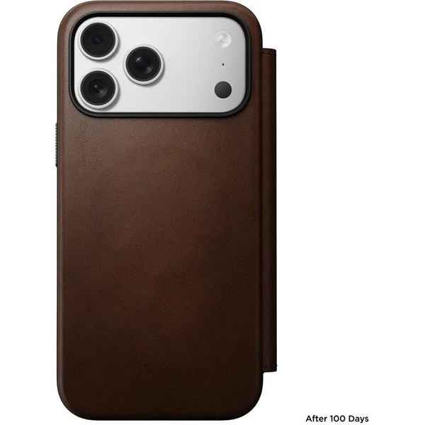 Nomad Modern Leather Folio MagSafe kožené púzdro iPhone 17 Pro Max Brown - Puzdra - Obrázok 85bb3b9c701a48b7bcb17eca91ed2010