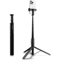Spigen Tripod Selfie Stick Auto-Open držiak na selfie čierny - Držiaky