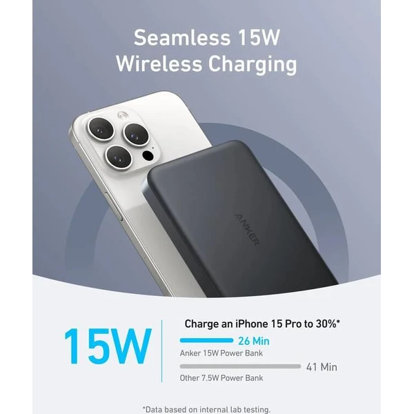 Anker MagGo Qi2/MagSafe powerbanka (10000mAh) 30W čierna - Powerbanky - Obrázok 85e2a9ef96844d009667c5e6c9cc3617