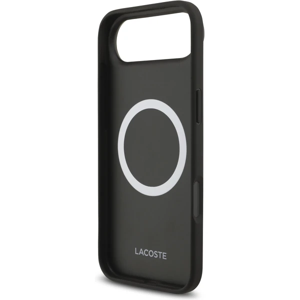 Lacoste Iconic Petit Pique MagSafe kryt + peňaženka iPhone Air čierny - Puzdra - Obrázok 85fcd0bb46754d01a665c38427cbfb34