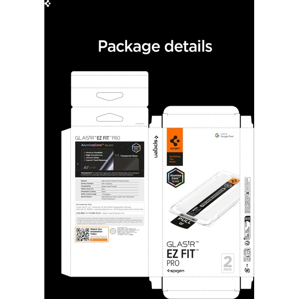 Spigen Glass tR EZ Fit Pro sklo Google Pixel 10a (2 ks) - Ochranné fólie a sklo - Obrázok 860834e479434f2d9cebb12817f64d73