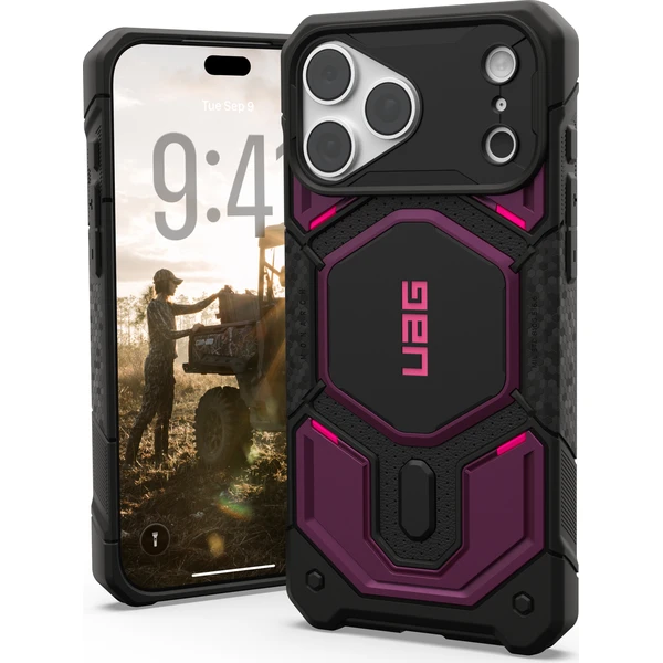 UAG Monarch Pro MagSafe, tmavě fialová synth - iPhone 2026 Pro Max/17 Pro Max - Puzdra - Hlavný obrázok