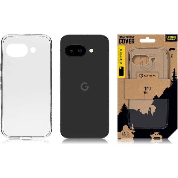 Tactical TPU kryt Google Pixel 9a číry - Puzdra - Obrázok 86366f3240fd48fabb123897344cf2e3