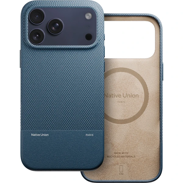 Native Union (RE) Classic MagSafe kryt z recyklovaného materiálu iPhone 17 Pro Max navy - Puzdra - Hlavný obrázok