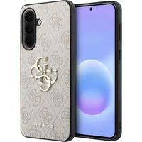 Guess PU 4G Metal Logo kryt Samsung Galaxy A57 ružový - Puzdra