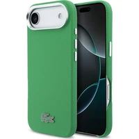 Lacoste Iconic Petit Pique Metal Logo MagSafe kryt iPhone Air zelený - Puzdra