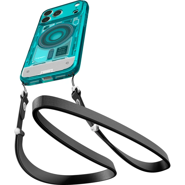Spigen Ultra Hybrid MagSafe kryt iPhone 18 Pro/17 Pro c-one bondi blue - Puzdra - Obrázok 868e91cda9454dfe8f6aef6d5c402fce