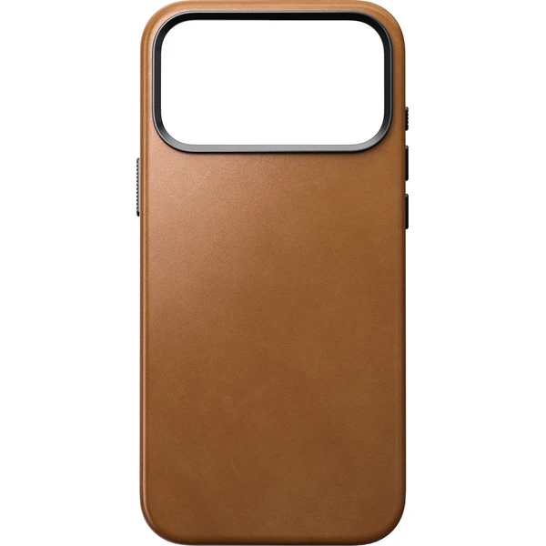 Nomad Traditional Leather MagSafe kožený kryt iPhone 18 Pro Max English Tan - Puzdra - Obrázok 869e2df05c574b8483c57973be3c4e07