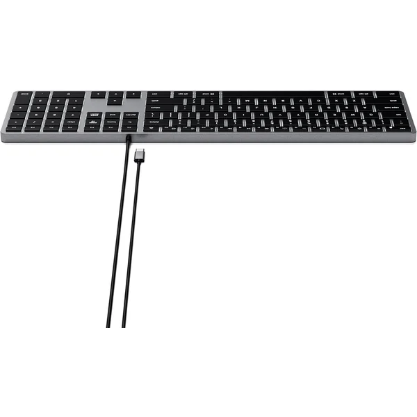 Satechi Slim W3 USB-C Backlit  - Klávesnice - Obrázok 86AT000501