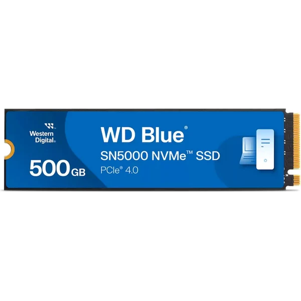 WD BLUE SSD NVMe 500GB PCIe SN5000 Gen4 - SSD - Hlavný obrázok