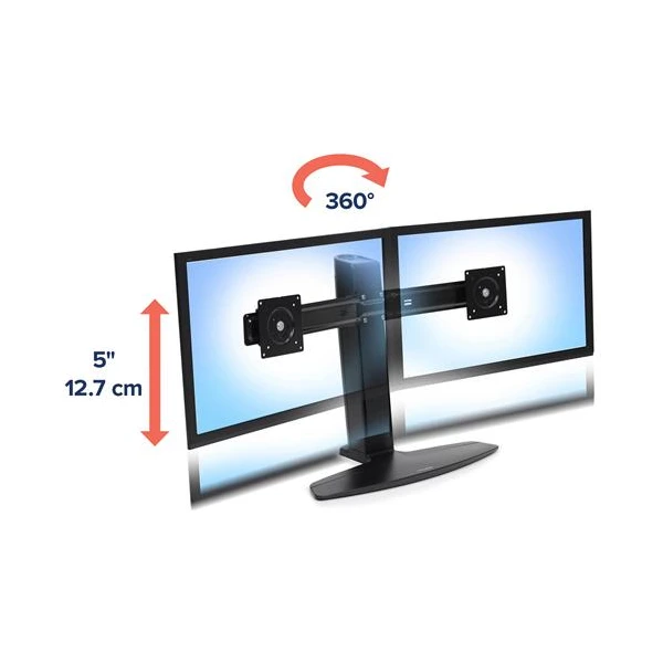 Ergotron NEO-FLEX Stolový držiak pre 2 monitory 24' - Držiaky pre obrazovky - Obrázok 86MB100501