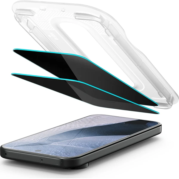 Spigen Glass tR EZ Fit Pro (Privacy) 2 Pack - Google Pixel 2026/10 - Ochranné fólie a sklo - Obrázok 86e2525c2cf14846b53eeb3fbf75232a