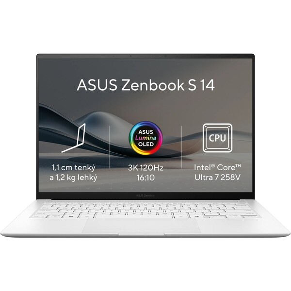 ASUS Zenbook S 14 OLED (UX5406) biely - záruka na 3 roky po registrácii
