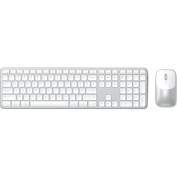 Satechi Slim CEX3 Wireless Combo (Keyboard and Mouse) - US English - Silver - Klávesnicové sety - Hlavný obrázok
