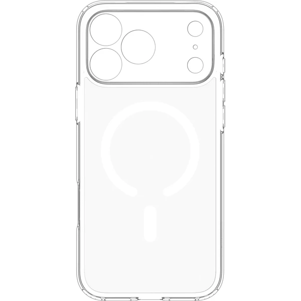 Spigen Ultra Hybrid MagSafe kryt iPhone 18 Pro Max/17 Pro Max číry biely - Puzdra - Obrázok 874fe79b5d224307a20ad0b27ad9b7dc