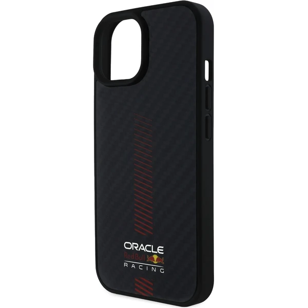 Oracle Red Bull Racing Carbon Powerbar MagSafe kryt iPhone 15 čierny - Puzdra - Obrázok 878b98f644994b74ac5708e8eaafeaf9