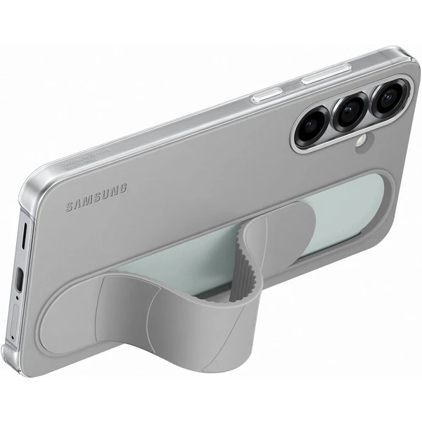 Samsung Standing Grip Case kryt s pútkom Galaxy S25+ sivý - Puzdra - Obrázok 87CC000J01