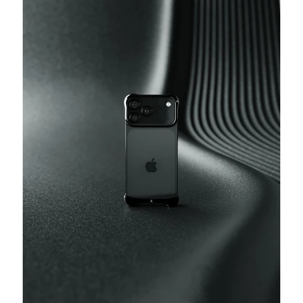 Arc Pulse titánový ochranný rám iPhone 17 Pro Max onyxovo čierny - Puzdra - Obrázok 87DJ000K01