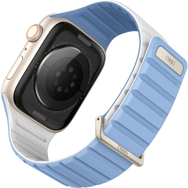 E-shop UNIQ Revix Evo obojstranný remienok Apple Watch 42/41/40/38mm (svetlo modrý/biely)