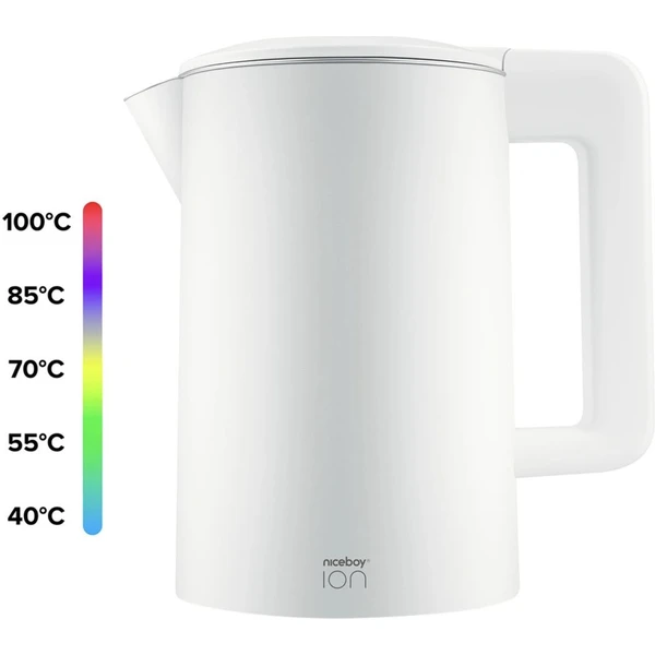 Niceboy ION ThermoKettle TK5 Polar white - Rychlovarné konvice - Obrázok 87TA000J01