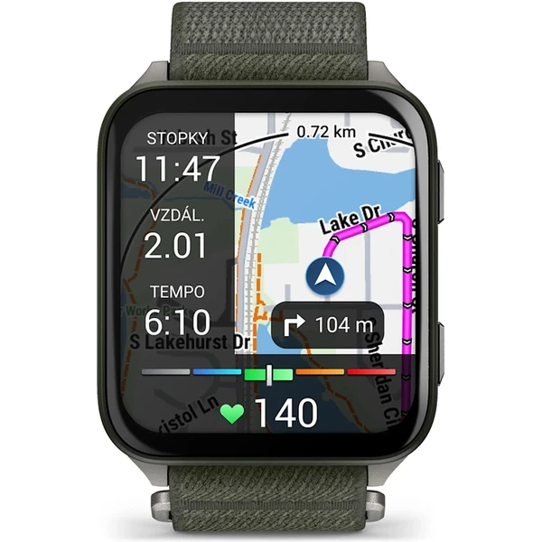 Garmin Venu X1 múdre hodinky s remienkom ComfortFit zelené - Inteligentné hodinky - Obrázok 87UF000P01