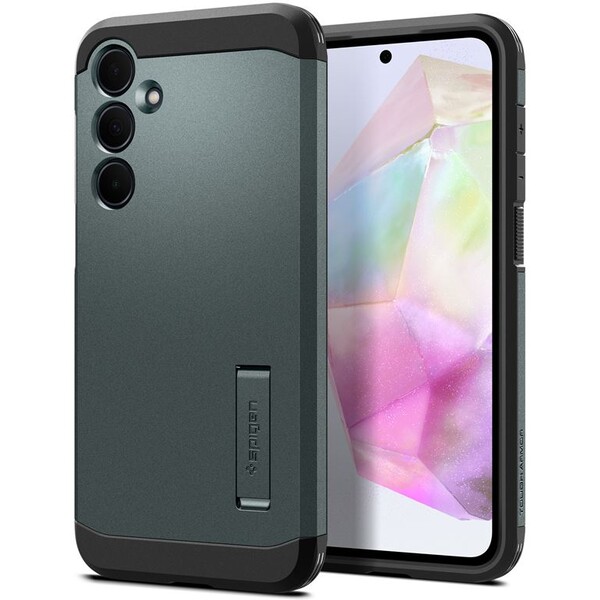 E-shop Spigen Tough Armor kryt Samsung Galaxy A35 zelený