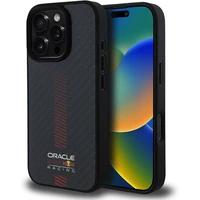 Oracle Red Bull Racing Carbon Powerbar MagSafe kryt iPhone 16 Pre čierny - Puzdra