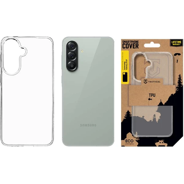 Taktický TPU kryt Samsung Galaxy A57 priehľadný - Puzdra - Obrázok 87a8a9258f0b47678b14dfeda1f025d2