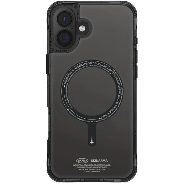 SKINARMA Saido Mag-Charge kryt iPhone 16 Plus čierny - Puzdra - Obrázok 87da738b354d4434a52deaf74536a5c9