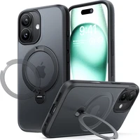 Torras Ostand Q3 Spin MagSafe kryt iPhone 17 čierny - Puzdra