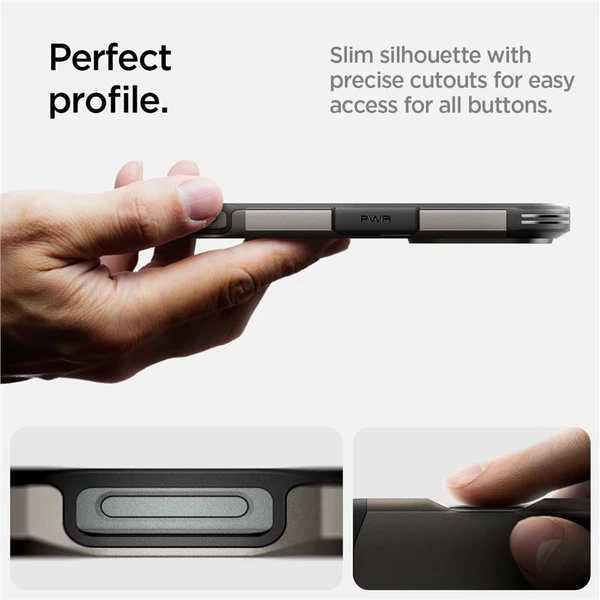 Spigen Tough Armor MagSafe kryt iPhone 16 Pro Max gunmetal - Puzdra - Obrázok 87f437d9c6c94d72b475c8fe5f49e1d7