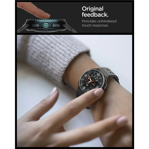 Spigen Glass TR EZ Fit 2 Pack sklo Galaxy Watch8 Classic (46mm) číre (2 ks) - Ochranné fólie a sklo - Obrázok 882596ee73b14a7296c549c1f6b7221e