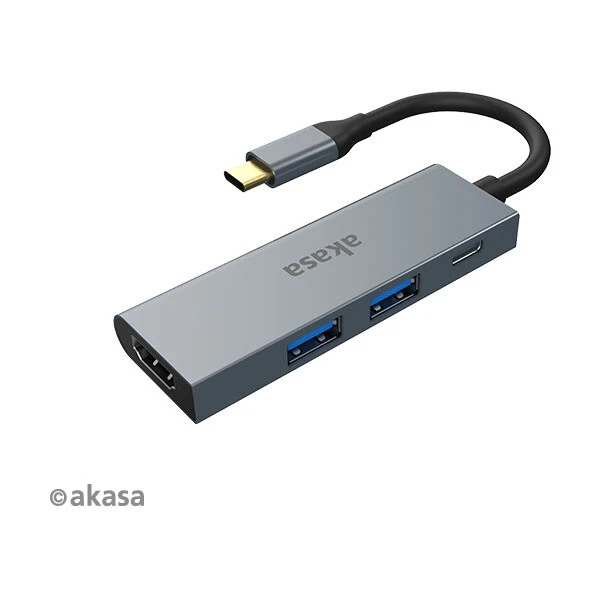 Akasa dokovacej stanice 4v1 USB 3.1 Type-C - Dokovacie stanice - Obrázok 885X600301