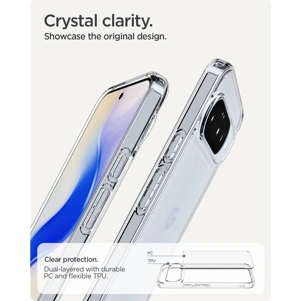 Spigen Ultra Hybrid kryt Google Pixel 10/10 Pro číry - Puzdra - Obrázok 88655747391c438aa93e7db498d71f3c