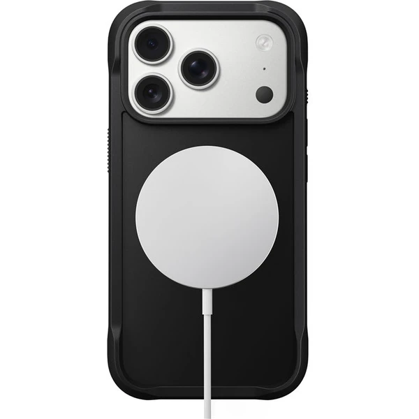 Nomad Rugged Case MagSafe kryt iPhone 17 Pro Black - Puzdra - Obrázok 886a535d4bc84957b10c2302eeed393f