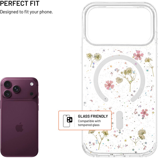 FIXED MagBloom kryt s MagSafe Apple iPhone 18 Pro Max Blush Plum - Puzdra - Obrázok 888b1fca07b94b728fb060cb36f300a2