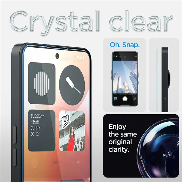 Spigen Glass tR EZ Fit HD tvrdené sklo Nothing Phone (3a)/(3a) Pro číre - Ochranné fólie a sklo - Obrázok 8893c215ea5745ee8cb80e7bd6d41960