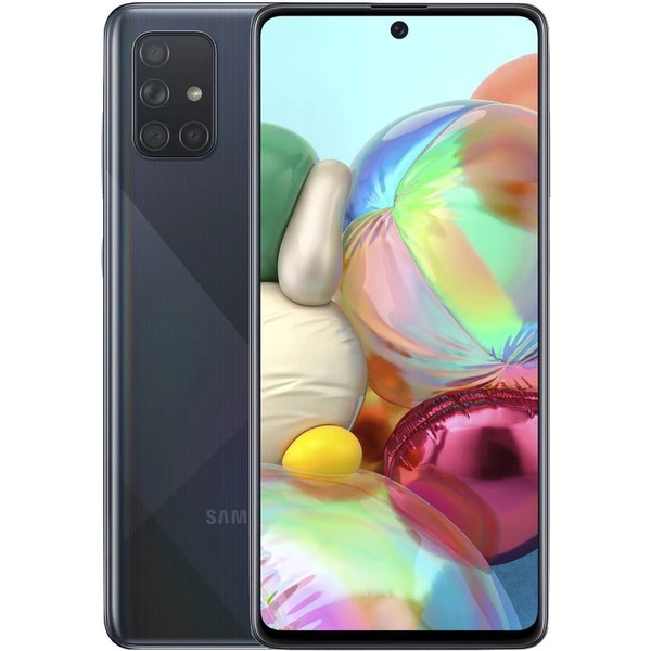 Samsung Galaxy A71 Dual SIM čierny - Mobilné telefóny - Hlavný obrázok