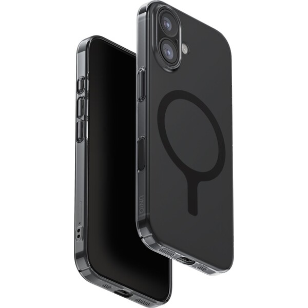 E-shop UNIQ Airsuit MagClick MagSafe kryt iPhone 17 Lesklý Dymový