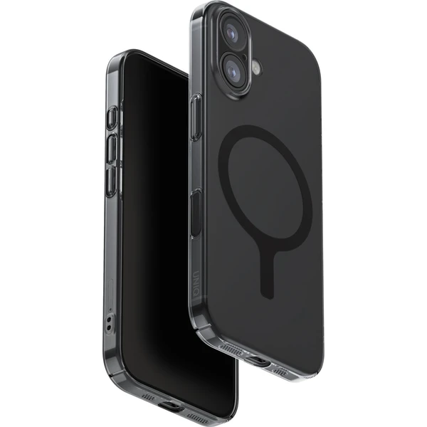 UNIQ Airsuit MagClick MagSafe kryt iPhone 17 Lesklý Dymový - Puzdra - Hlavný obrázok