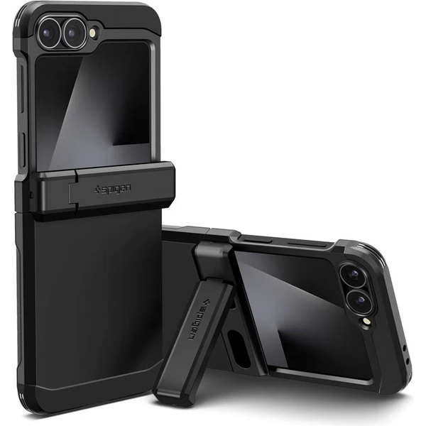 Spigen Tough Armor Pre MagSafe krytSamsung Galaxy Z Flip7 FE/Flip6 čierny - Puzdra - Obrázok 88b97aa514c54eca94371ced93750743